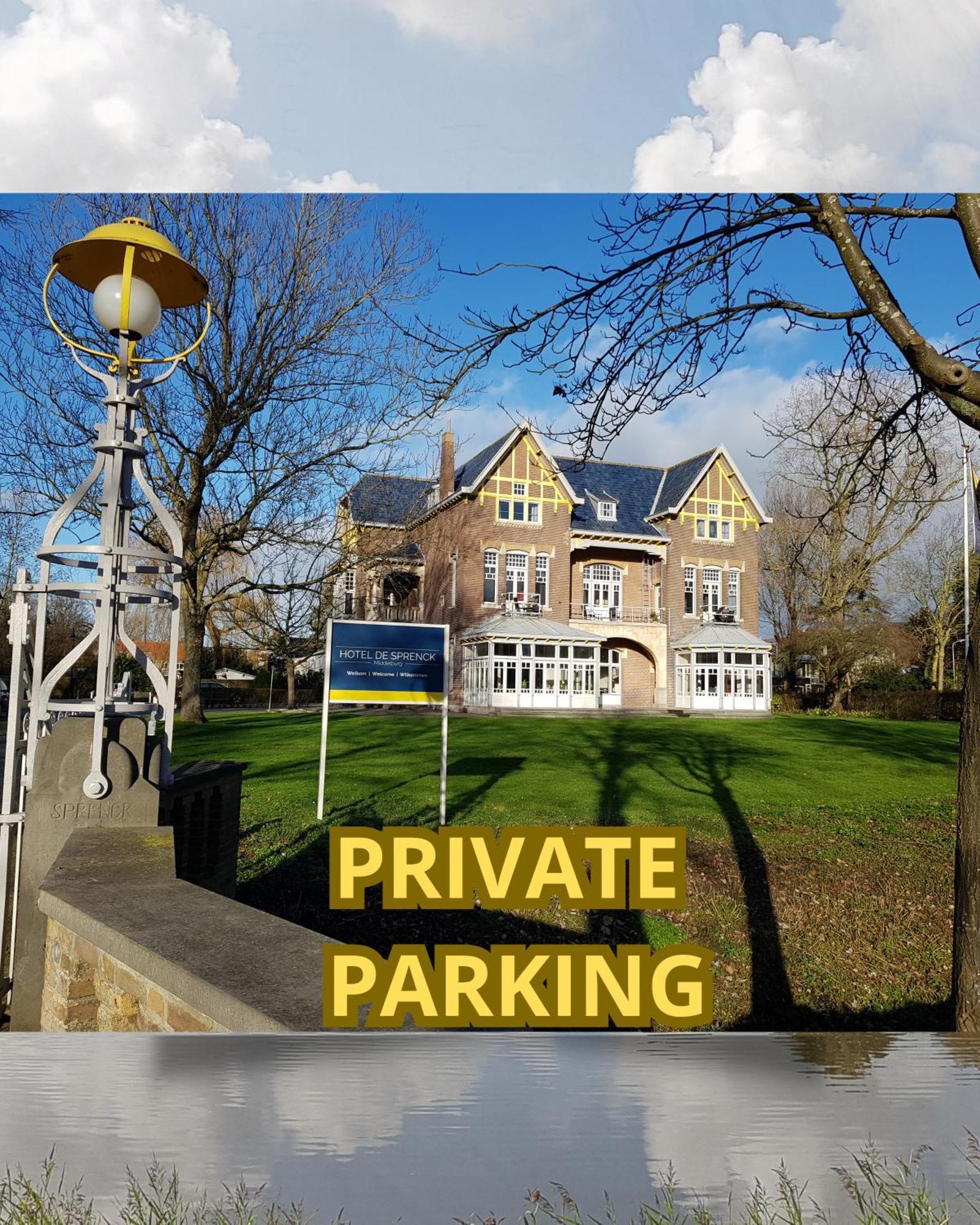 Rijksmonument Hotel De Sprenck Middelburg Zewnętrze zdjęcie